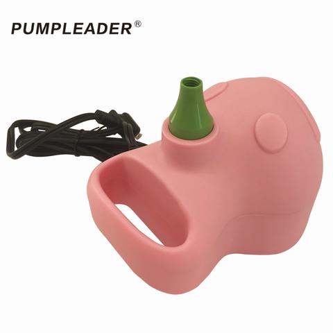 Portable electric single nozzle balloon pump
